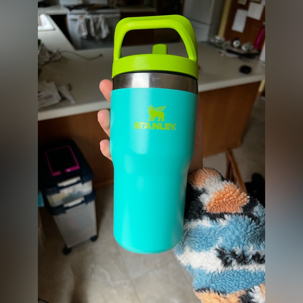 20 oz real Stanley ice flow flip straw